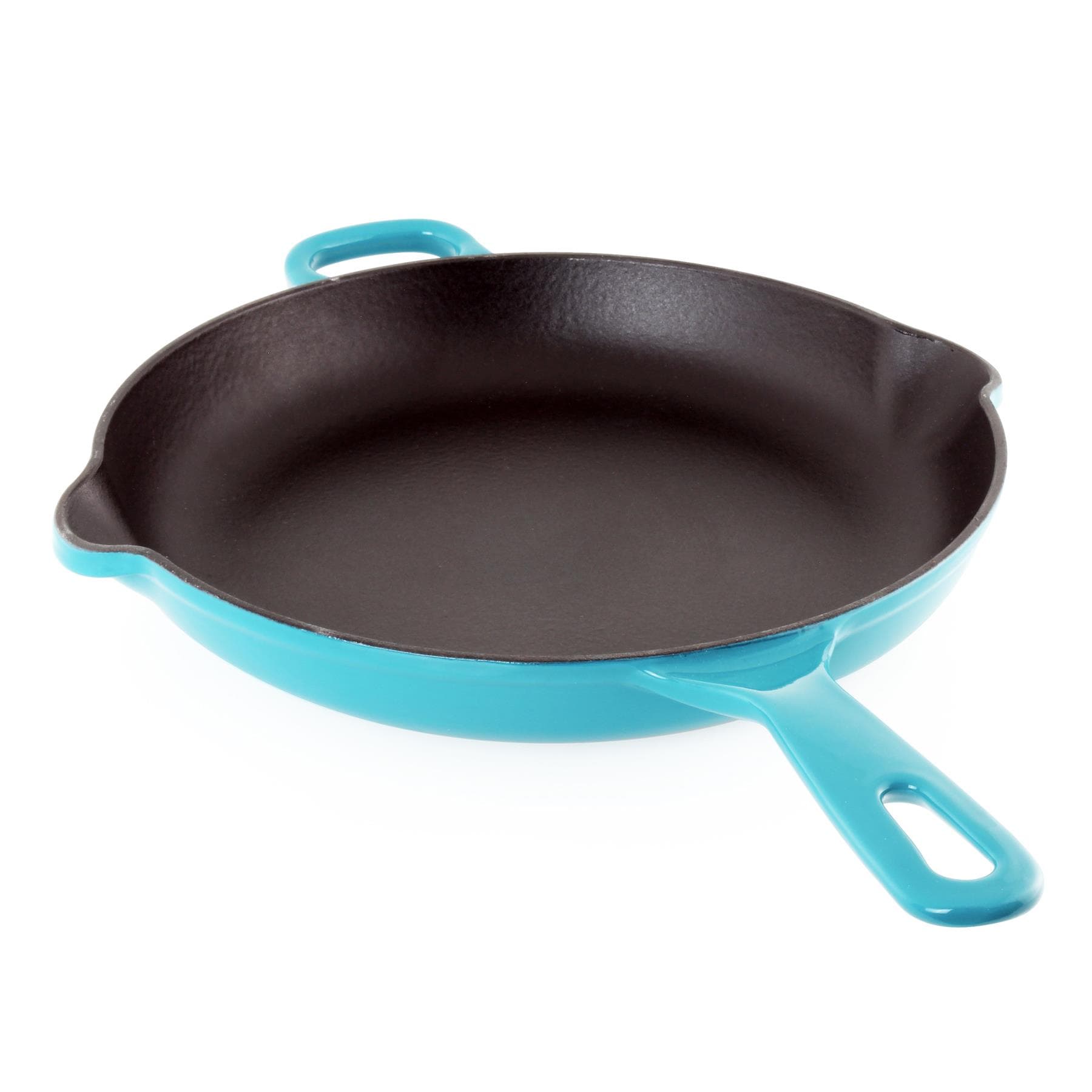 10" Round Cast Iron Skillet Marigold
