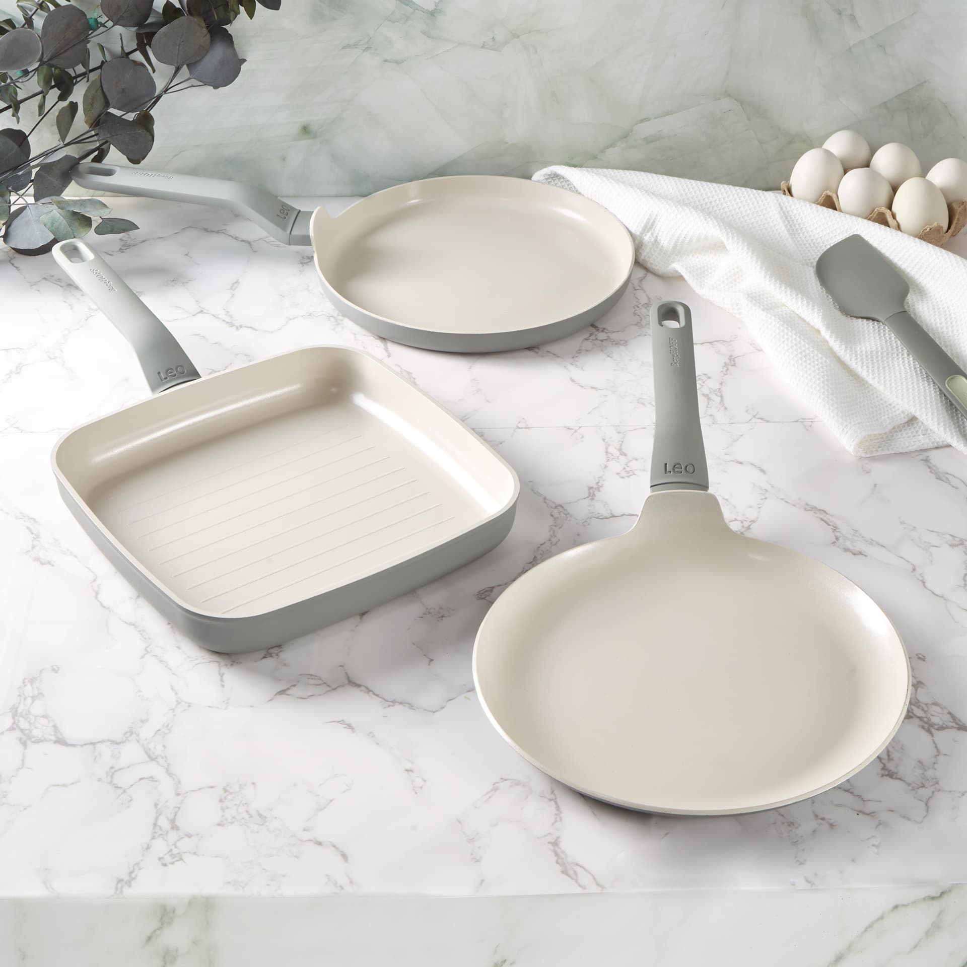 Leo Balance Moonmist 3pc Specialty Cookware Set