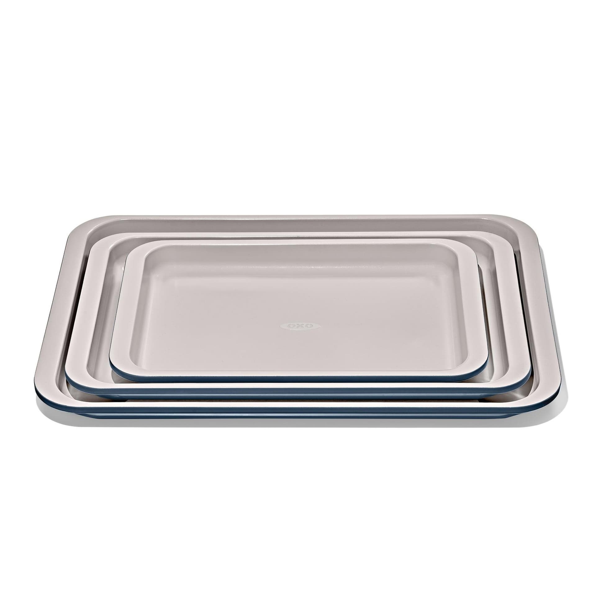 Good Grips 3pc NS Pro Ceramic Coated Metal Bakeware Set Storm Blue