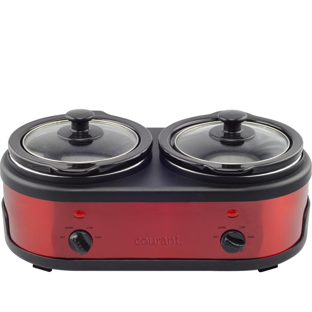 Double Slow Cooker Size 3.2 Quart