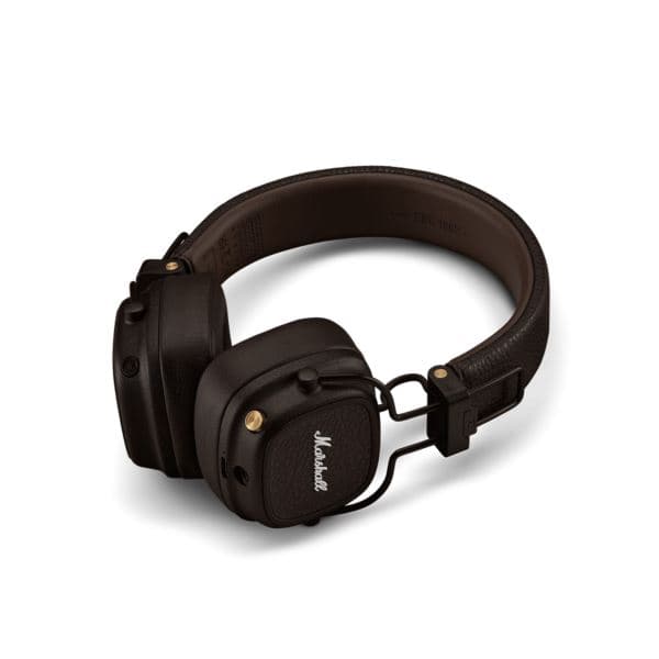 Major V On-Ear Bluetooth Headphones Brown