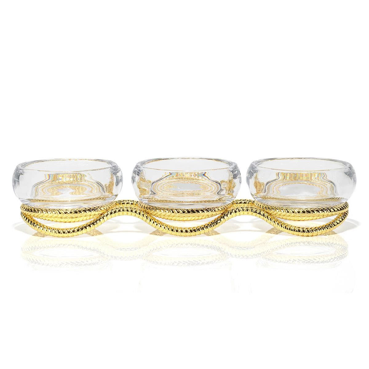 Braid Gold Triple Condiment