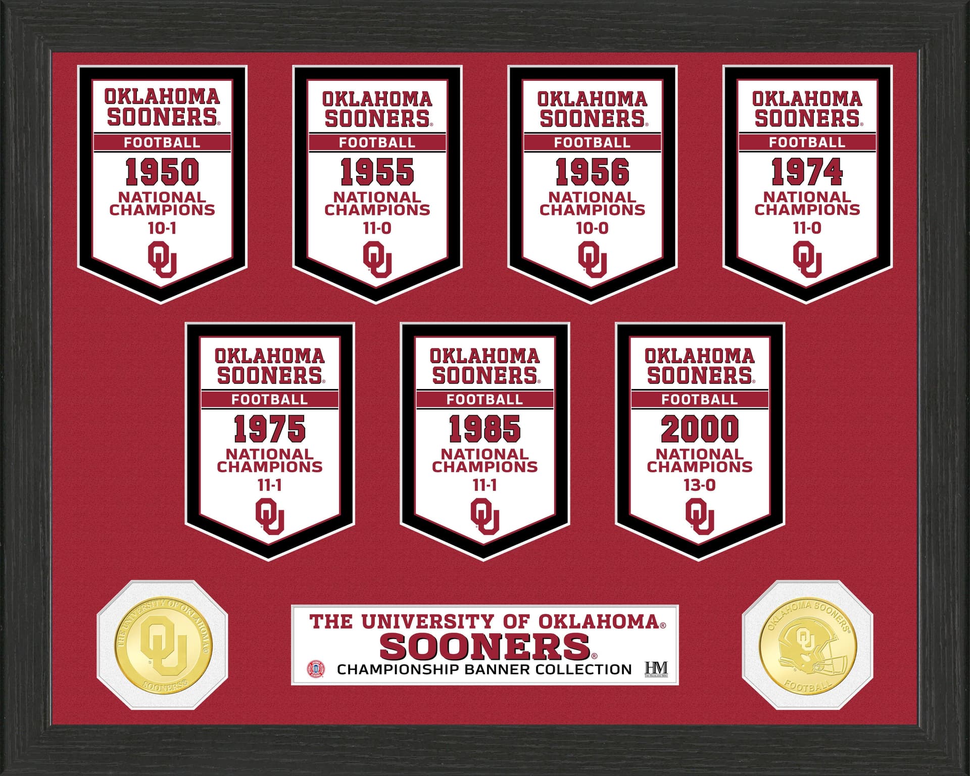 University of Oklahoma National Champions Banner Collection