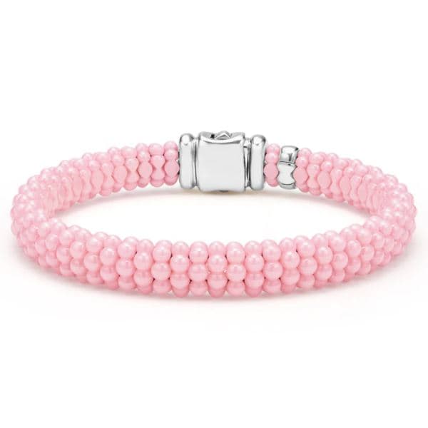 Ceramic Beaded Bracelet Size 6.25"-6.75