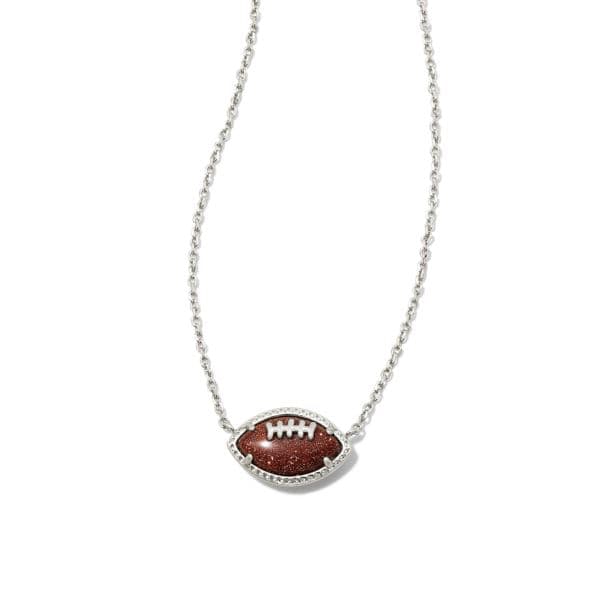 Football Short Pendant Necklace
