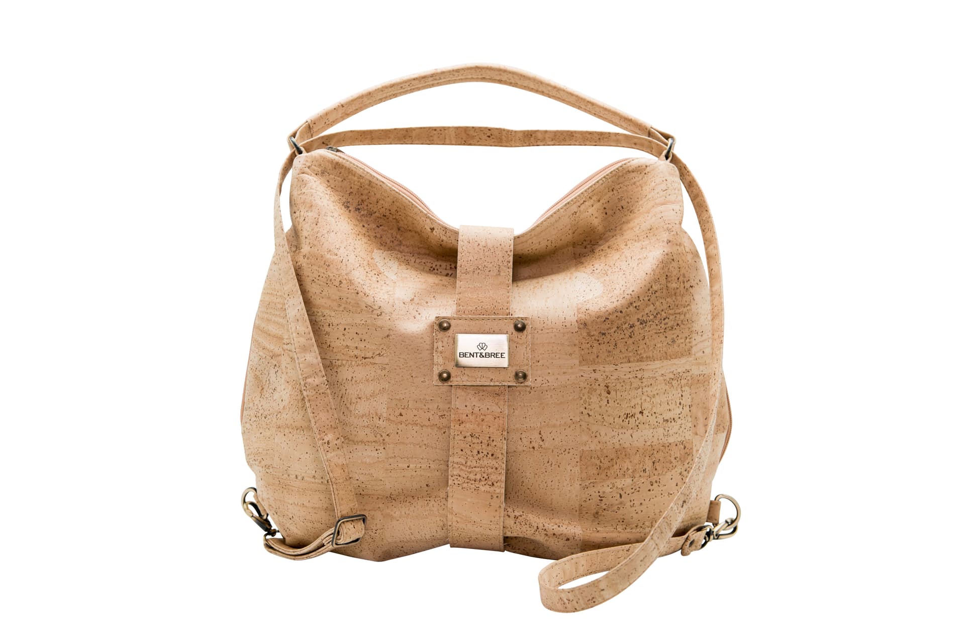 Ira Cork Convertible Bag - Navy