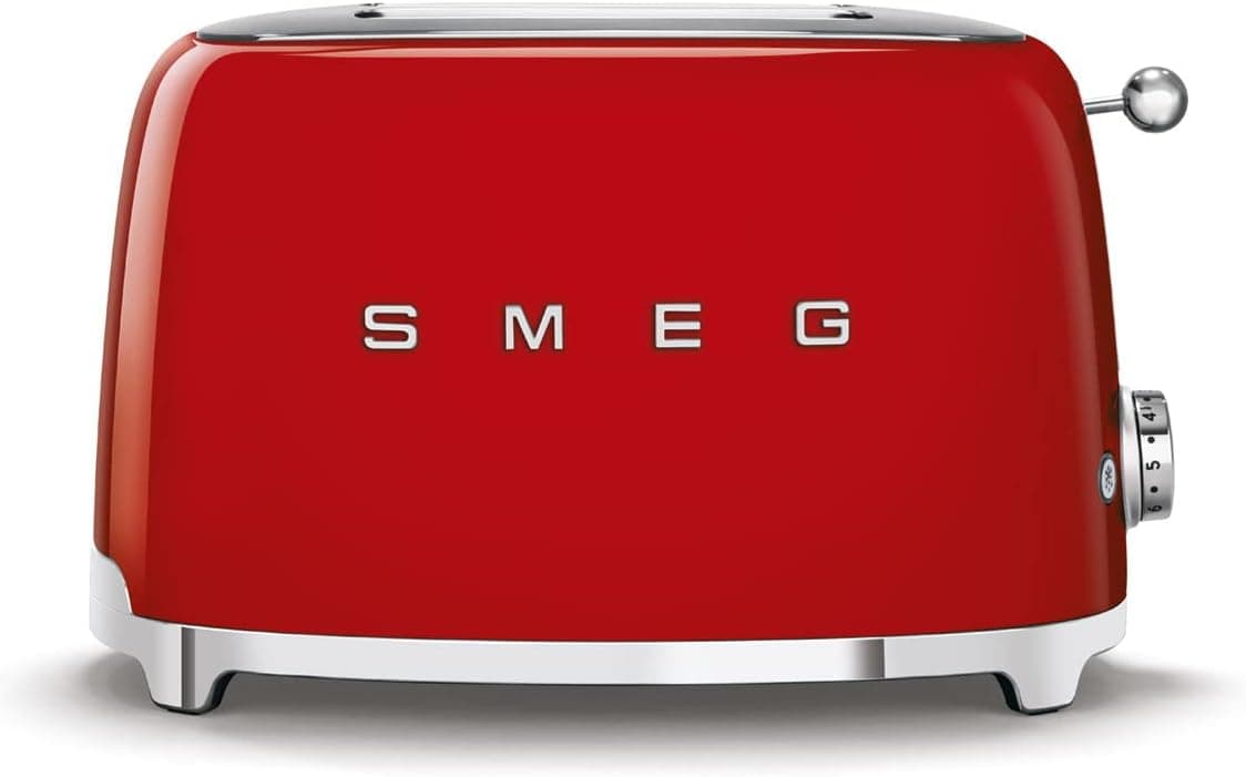 Smeg 50's Retro Style Aesthetic 2 Slice Toaster