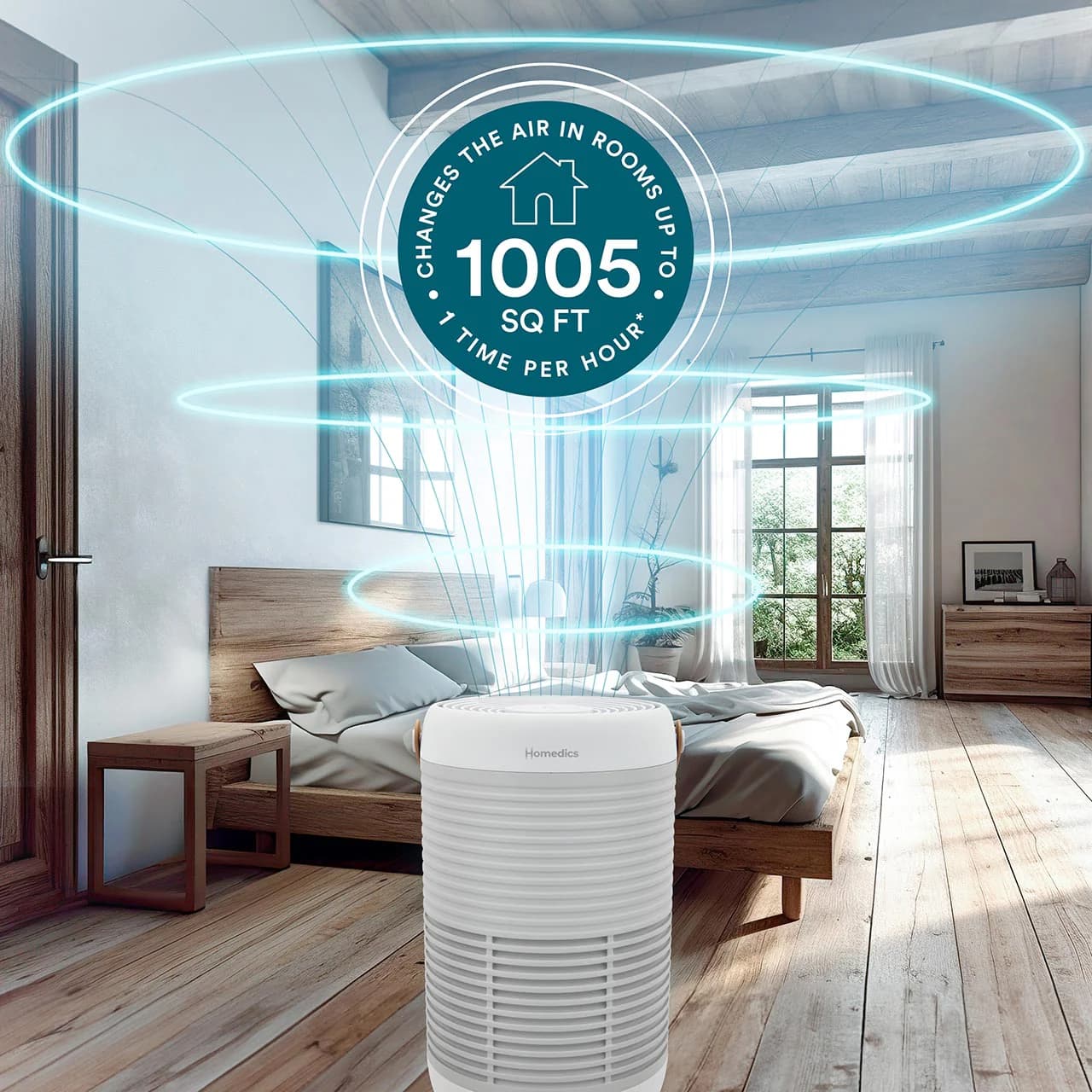 Medium Room Smart HEPA Air Purifier T100