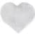 Outrageously Soft Gray Heart