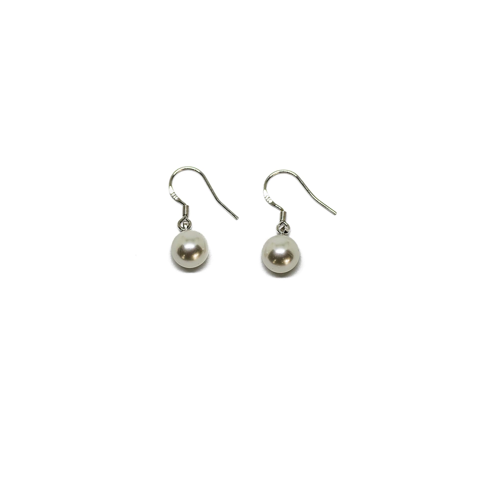 9mm Dangling Pearl Earrings