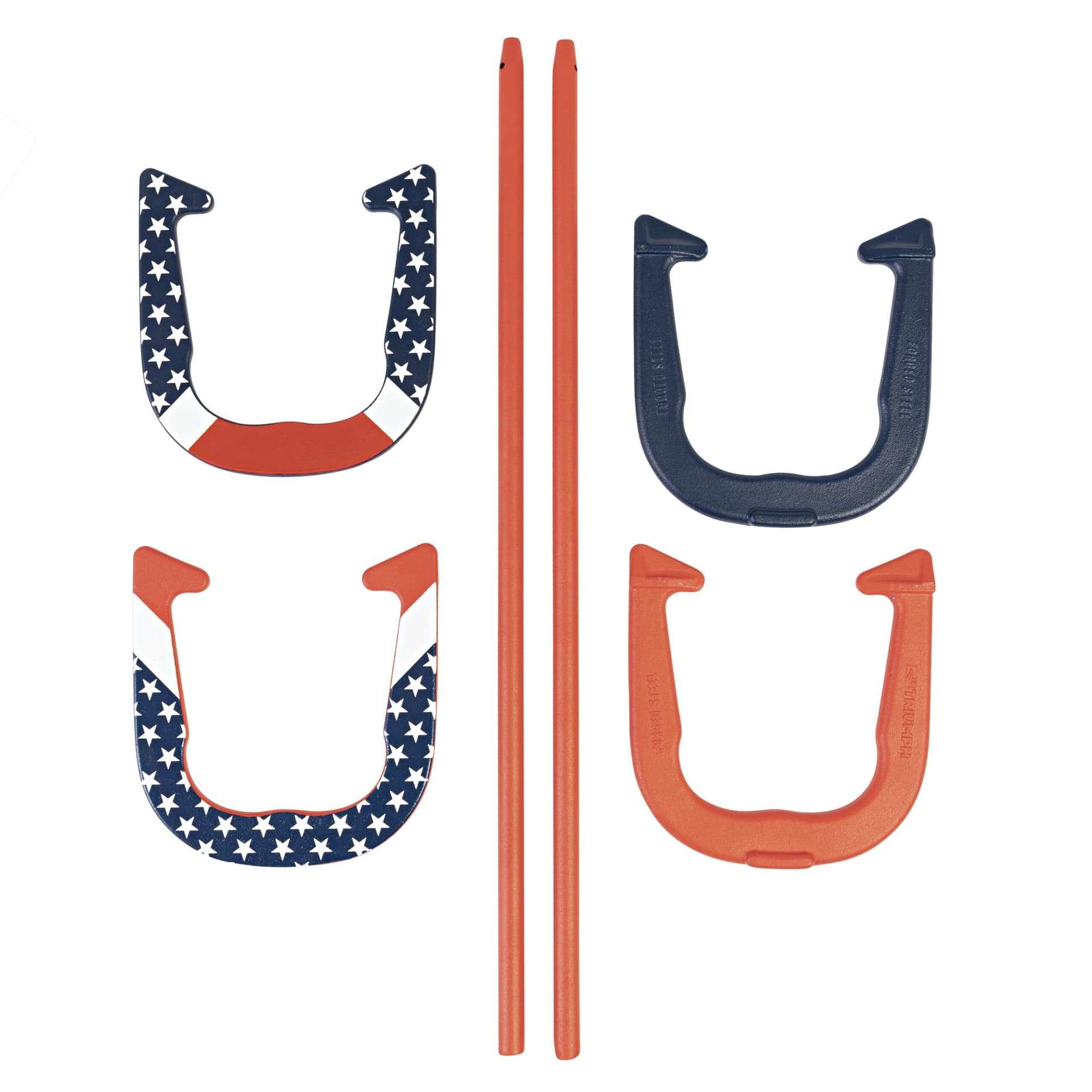 Triumph Sports - Patriotic Forged Horseshoe Set