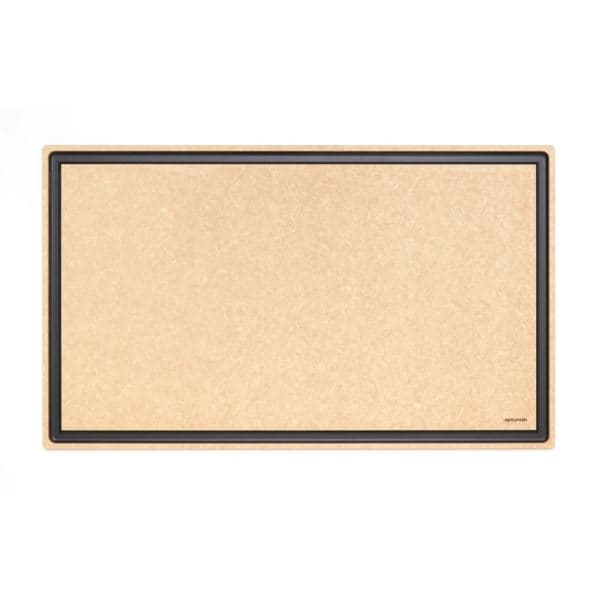 Chef Series 29" 17.5" Cutting Board In Natural/Slate