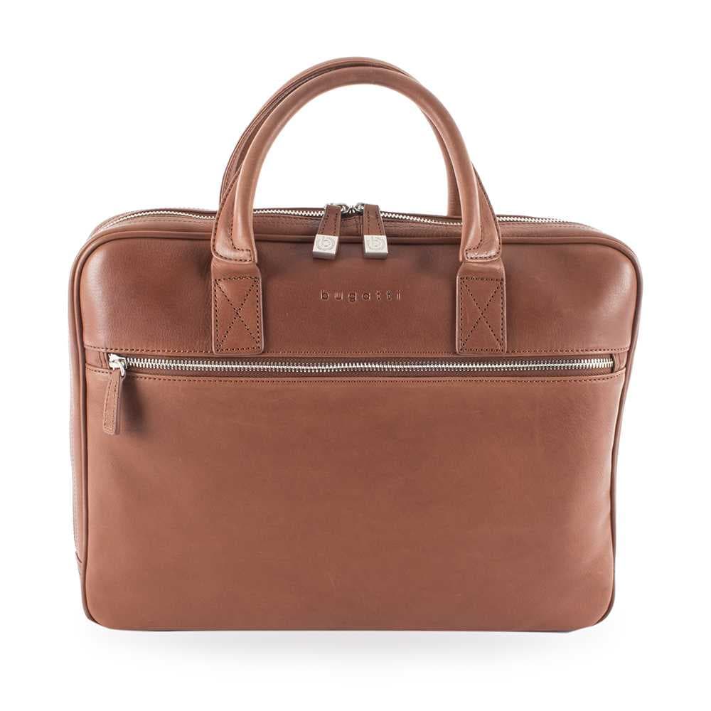 Sartoria II Slim Business Briefcase -Cognac
