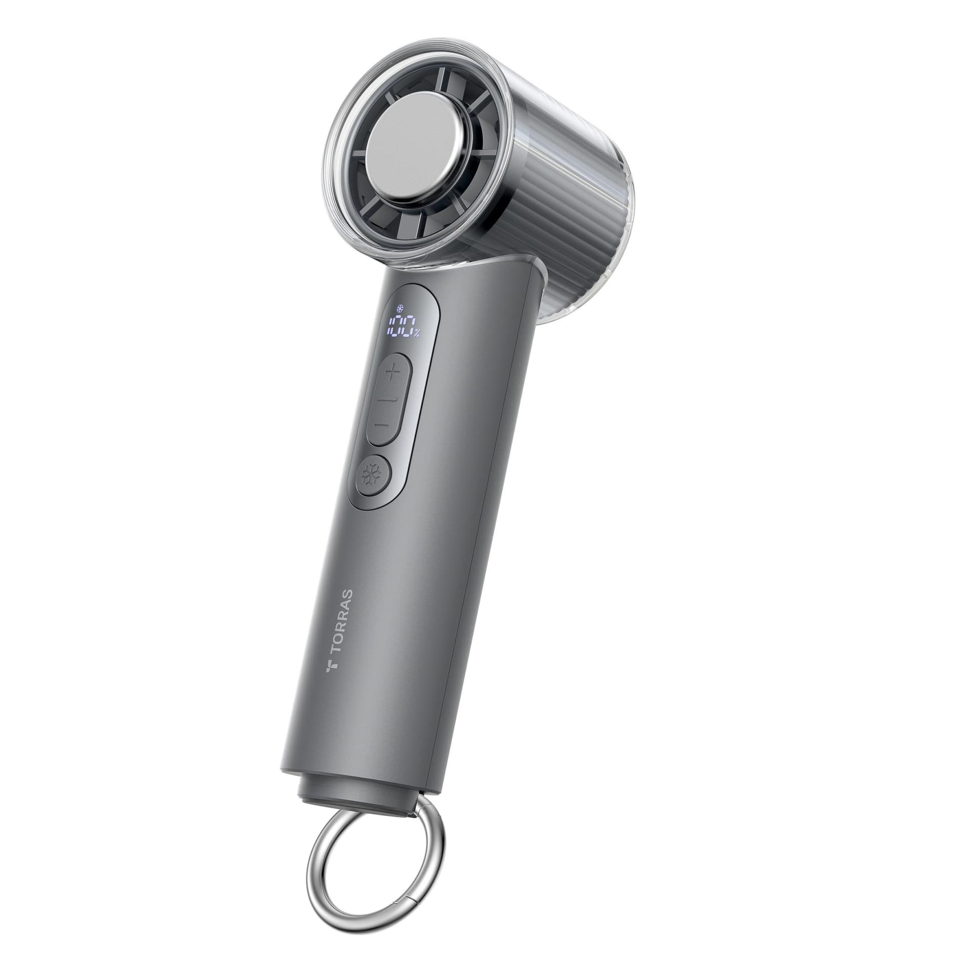 Coolify Iva Handheld Fan Charcoal