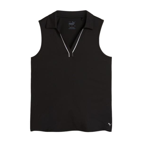 Women's CLOUDSPUN Piped Sleeveless Golf Polo