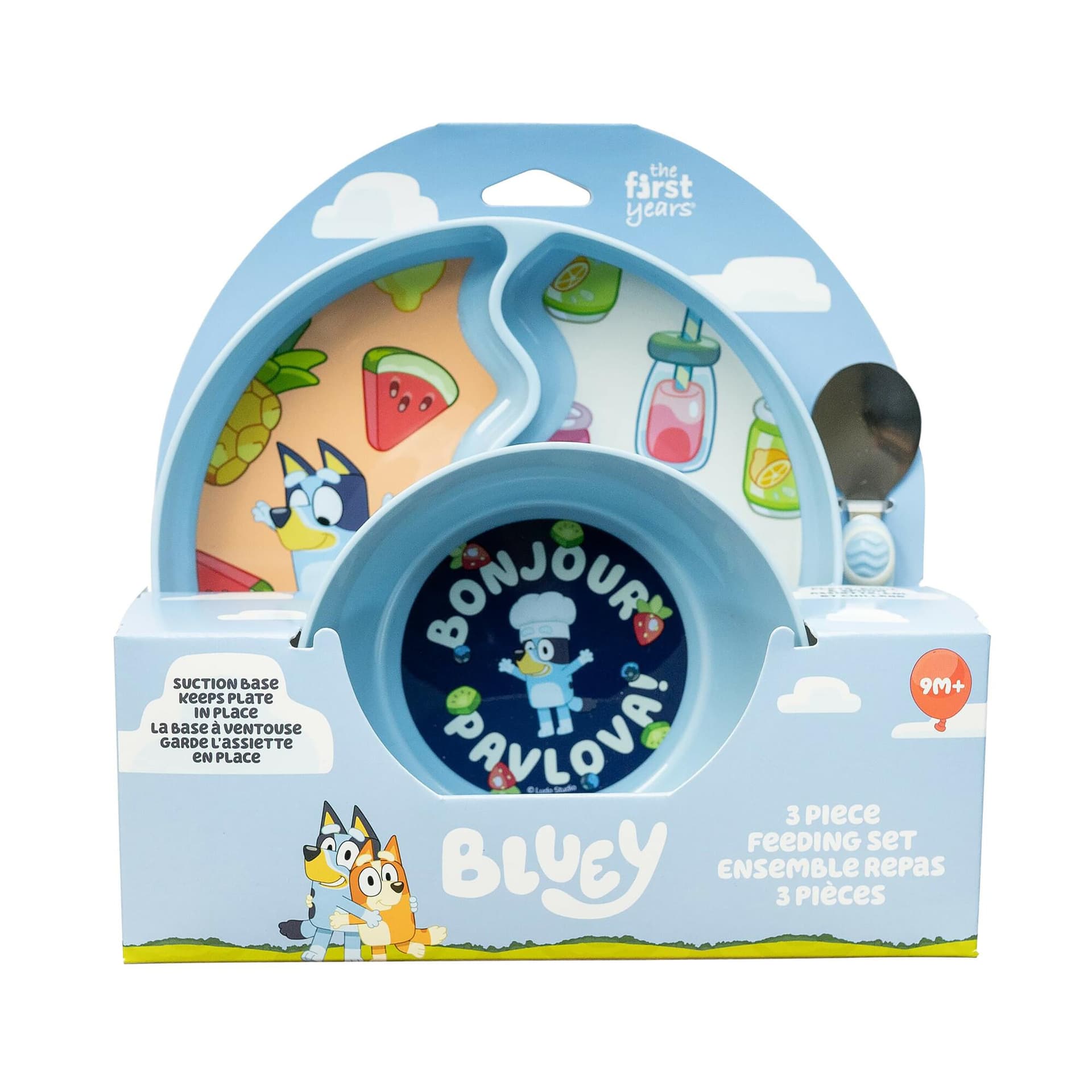 The First Years Bluey 3-Piece Mealtime Set 9mo+