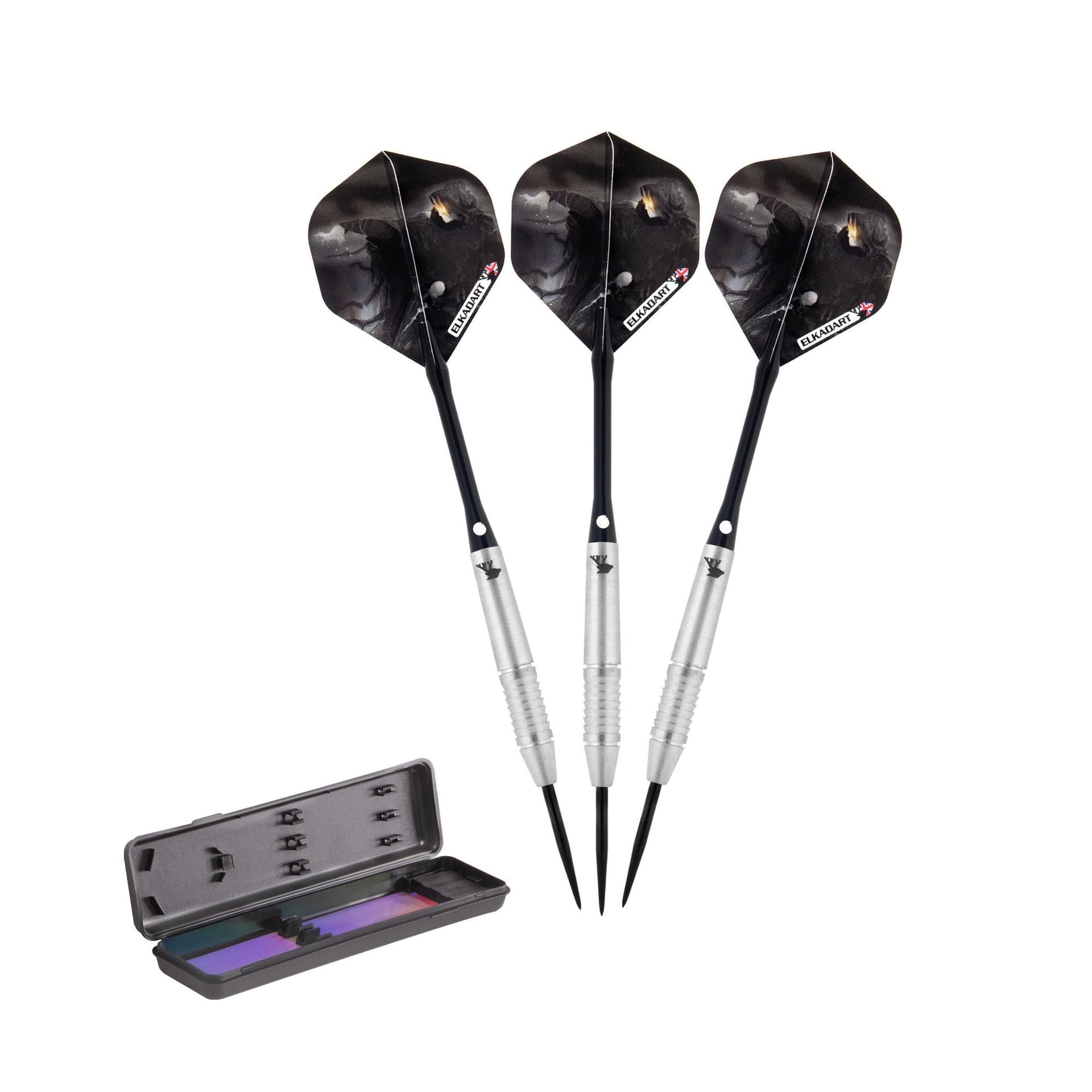 Elkadart Wizard 80 % Tungsten Steel Tip Darts 21gm