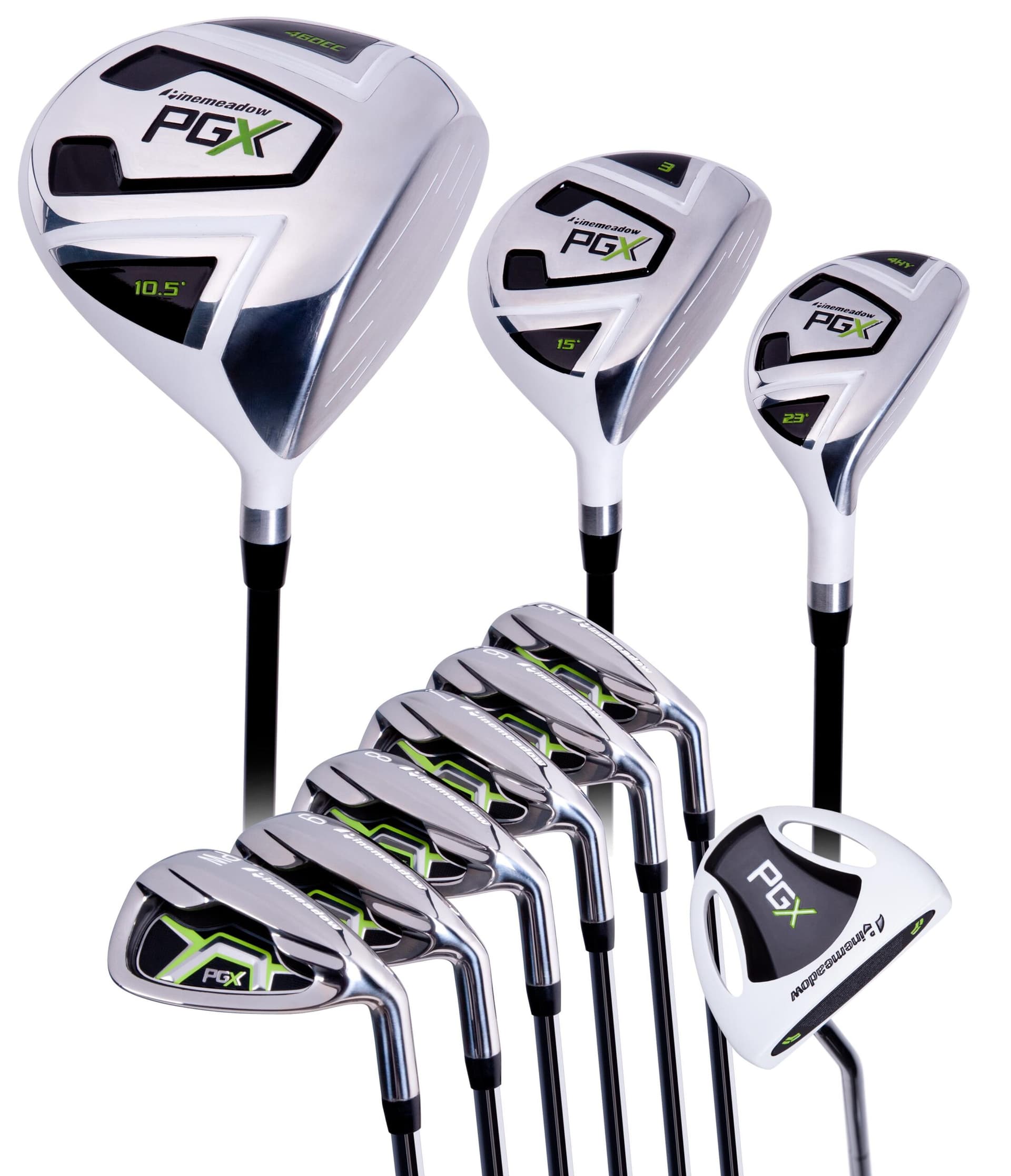 PGX 9-Piece Set plus PGX Putter in Right Hand
