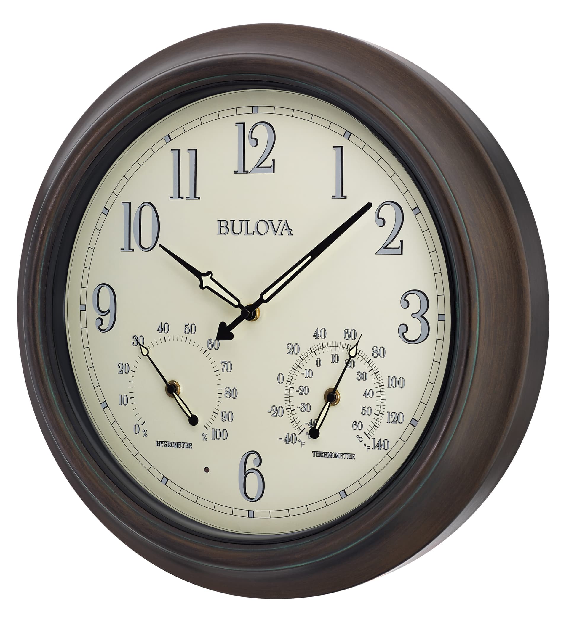 Weather Master Outdoor Wall Clock