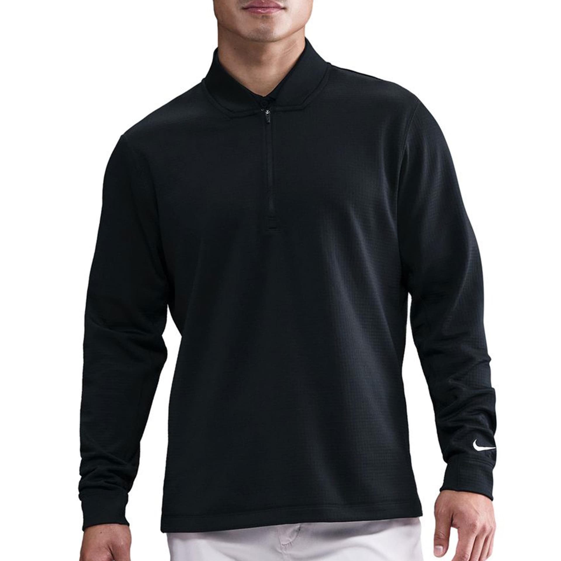 Nike Therma-FIT Victory Men's 1/4 Zip - Black/White/L