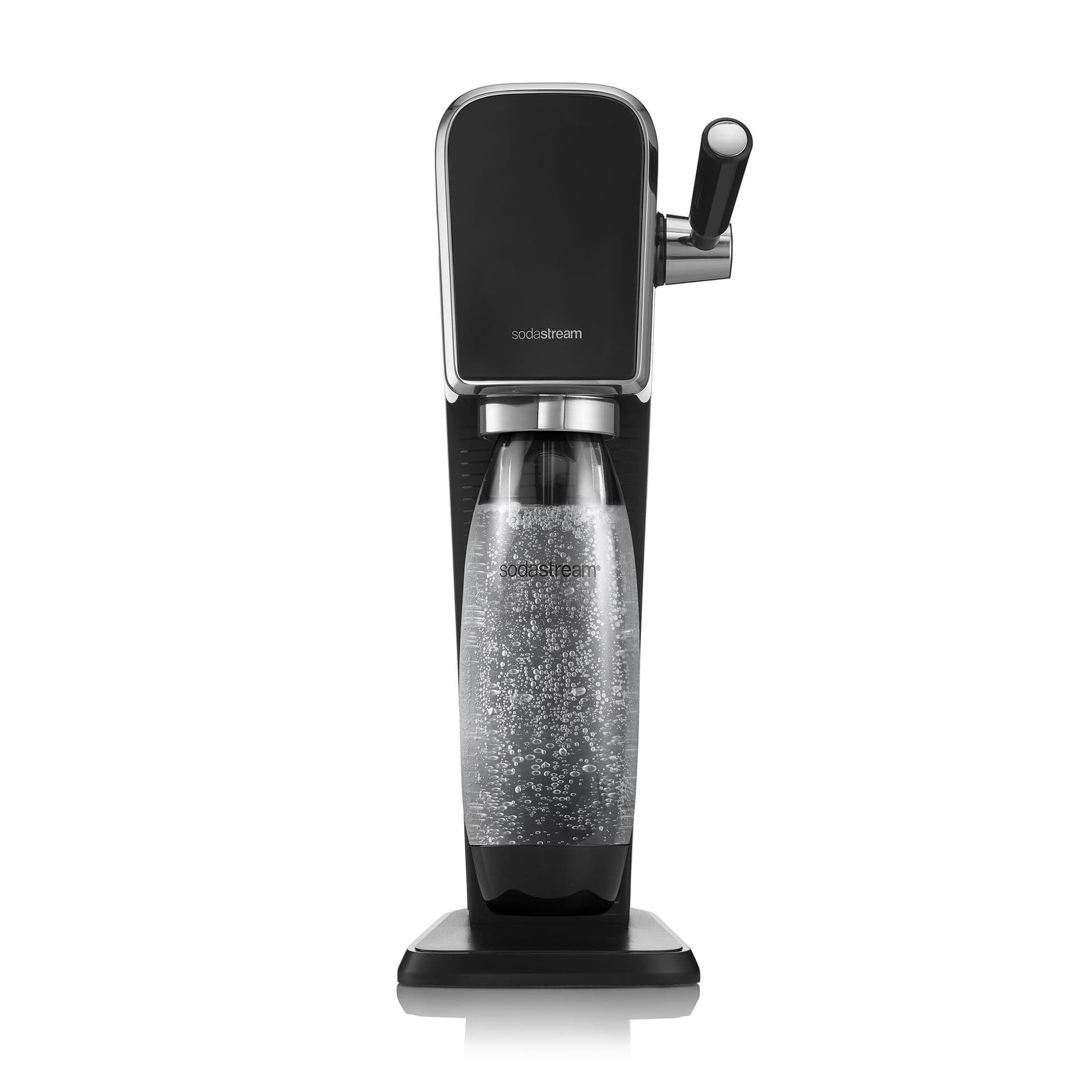 Art Sparkling Water Maker Starter Kit Black