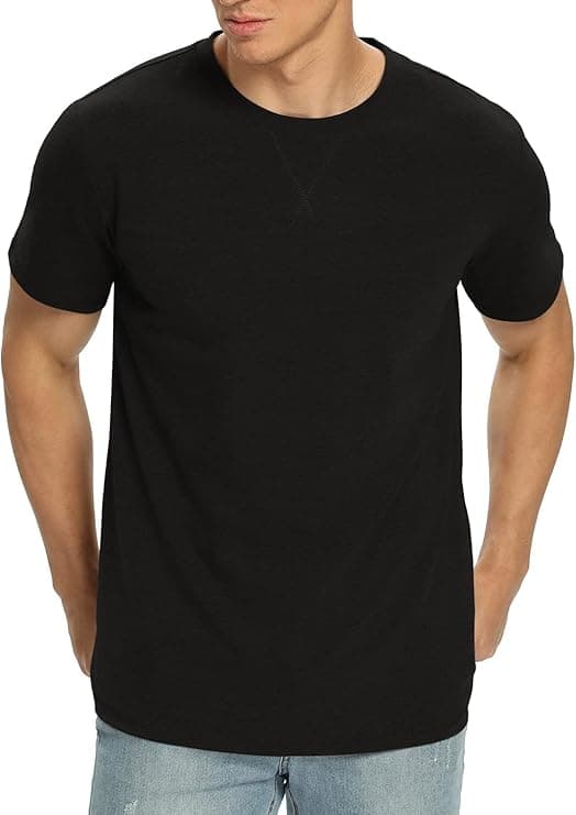 Everyday Organic Cotton Tee - Pack of 3 - Black, M