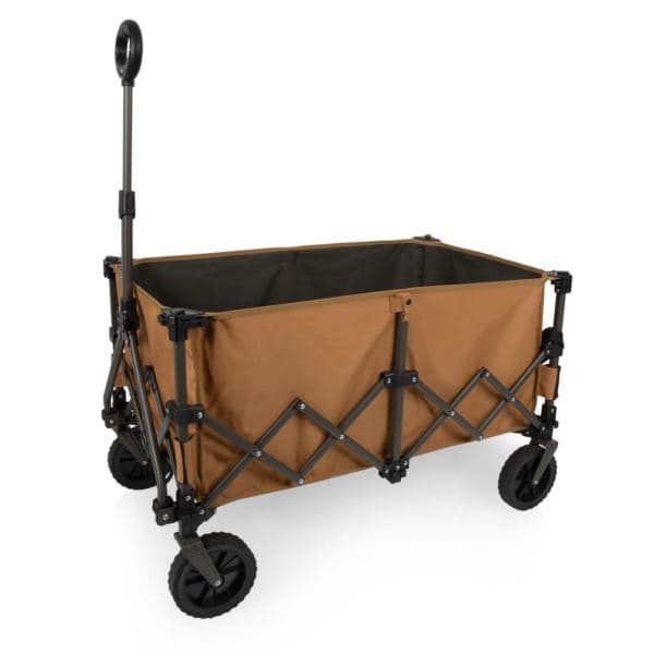 Wilderness Collapsible Folding Wagon, (Black & Gray)