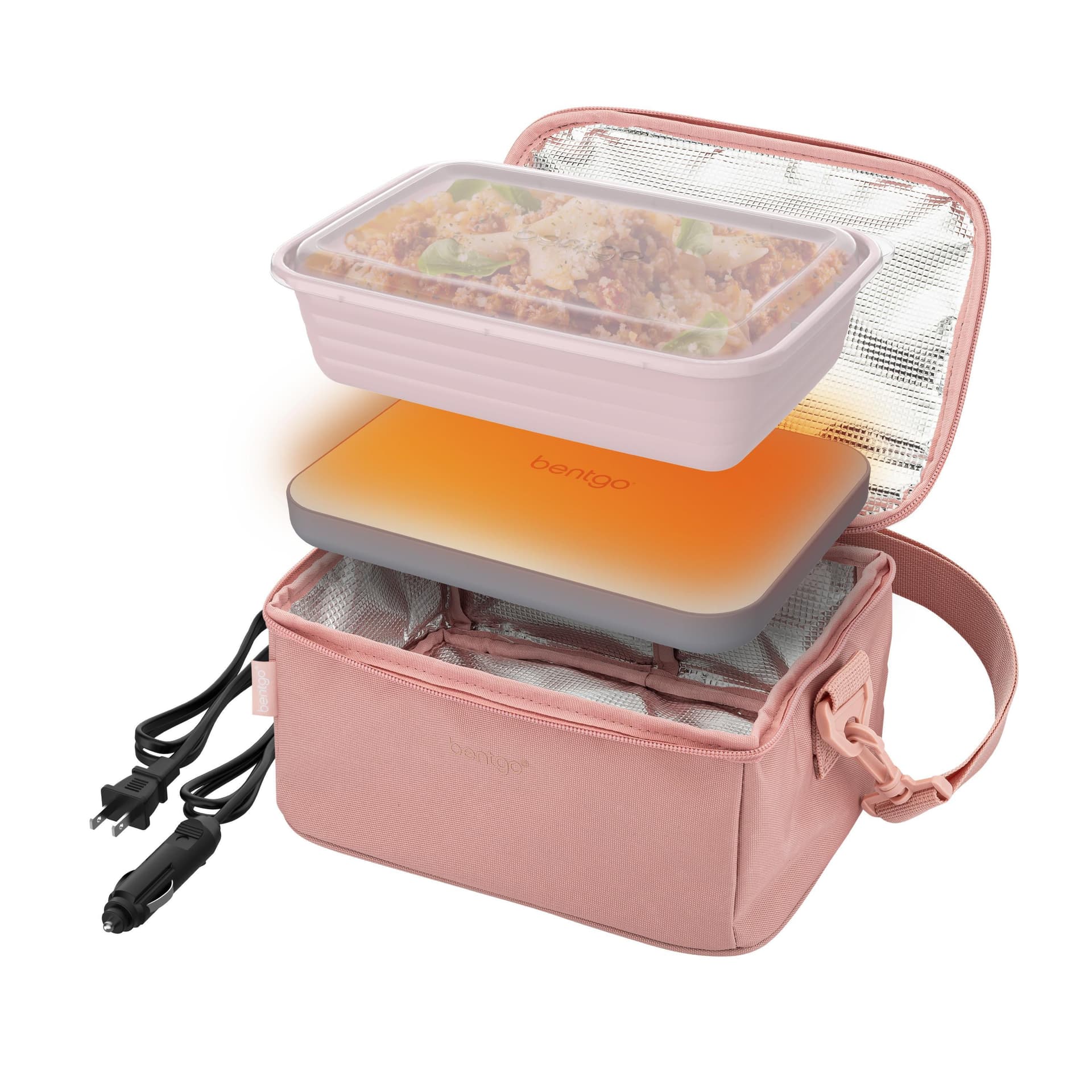 Heat Electric Lunch Bag Blush