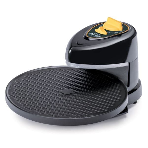 Pizzazz Plus rotating pizza oven, green/gold