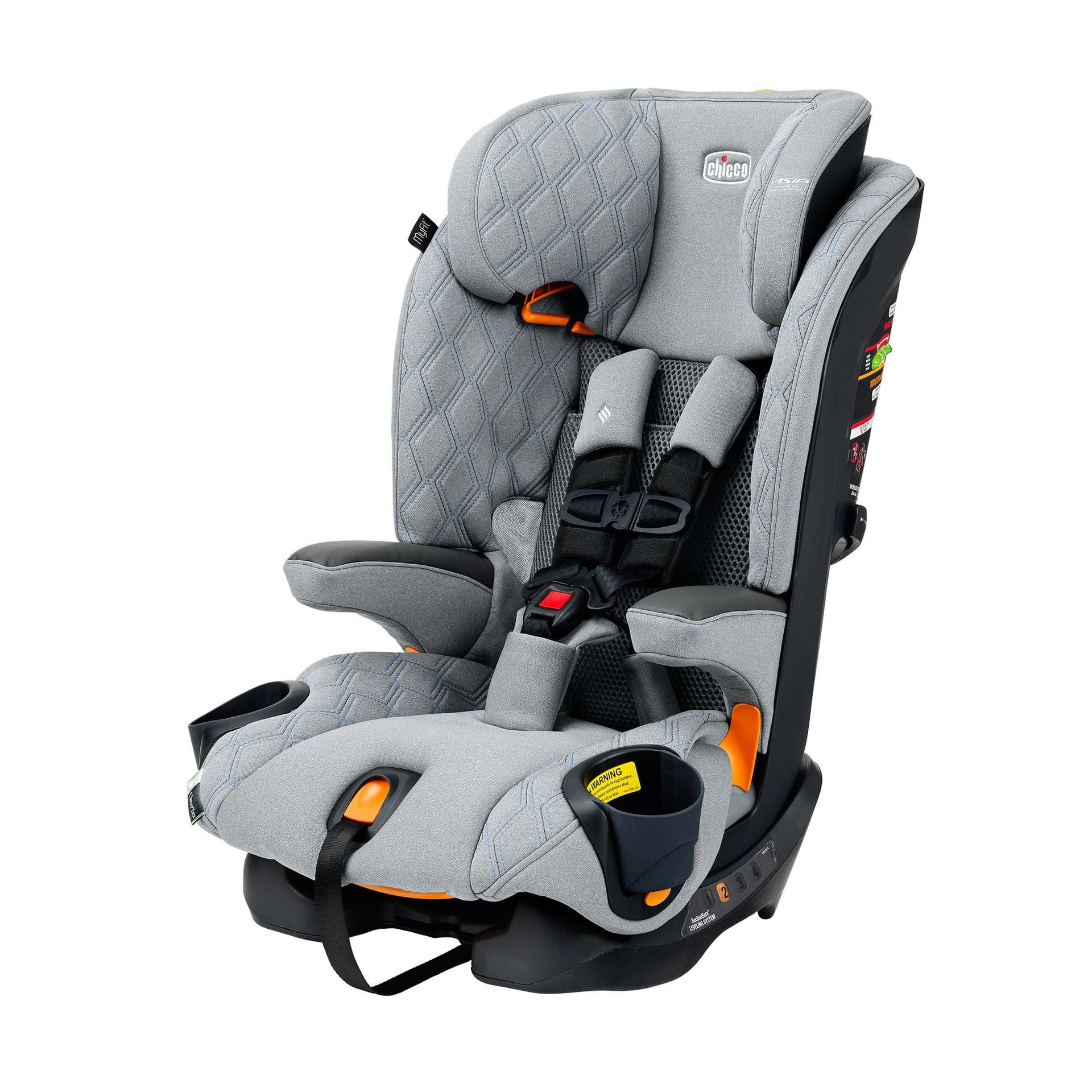 MyFit Air ClearTex Harness + Booster Car Seat Stratus