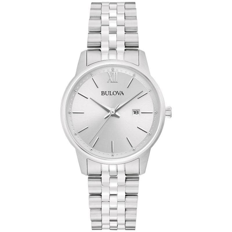 Ladies' Corporate Exclusive, Silver-tone bracelet with Silver White Dial