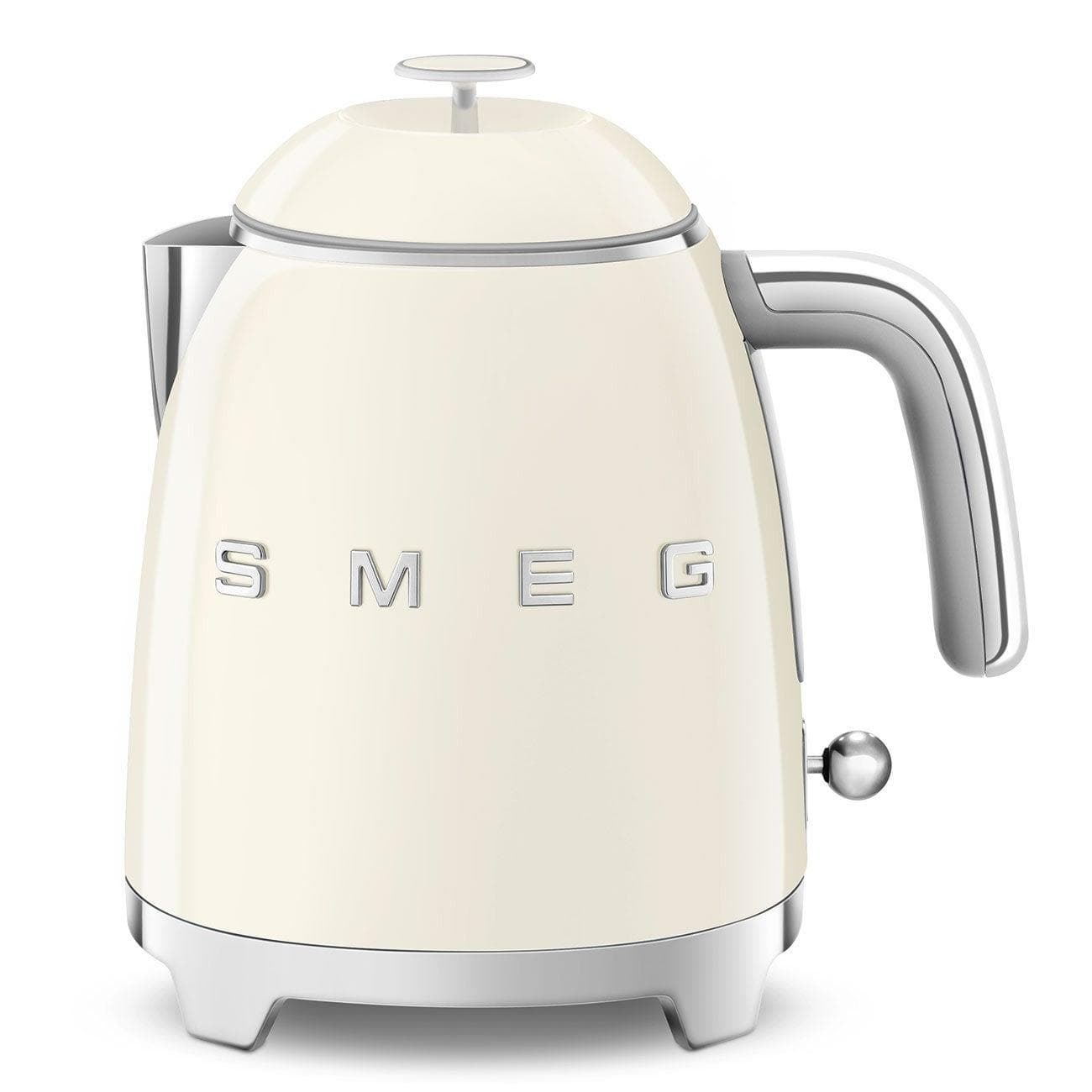 50's Retro-Style Electric Mini Kettle Cream