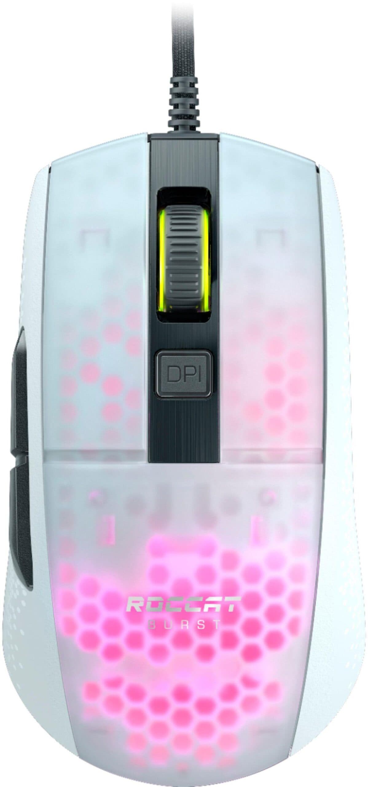 Burst Pro Optical Gaming Mouse: White