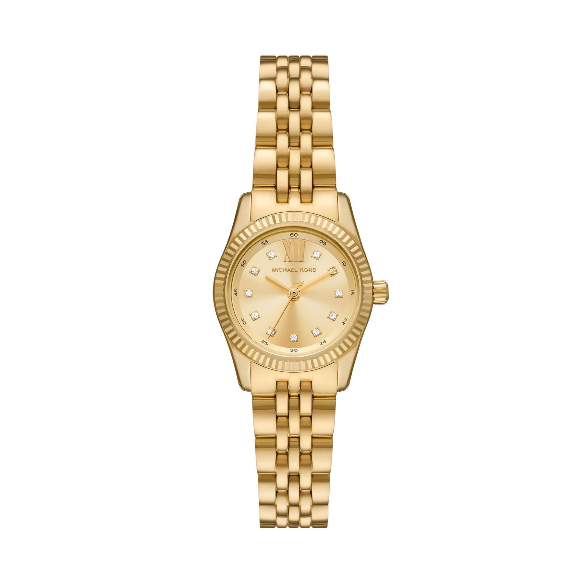 Women's Petite Lexington Pave Gold-Tone Watch