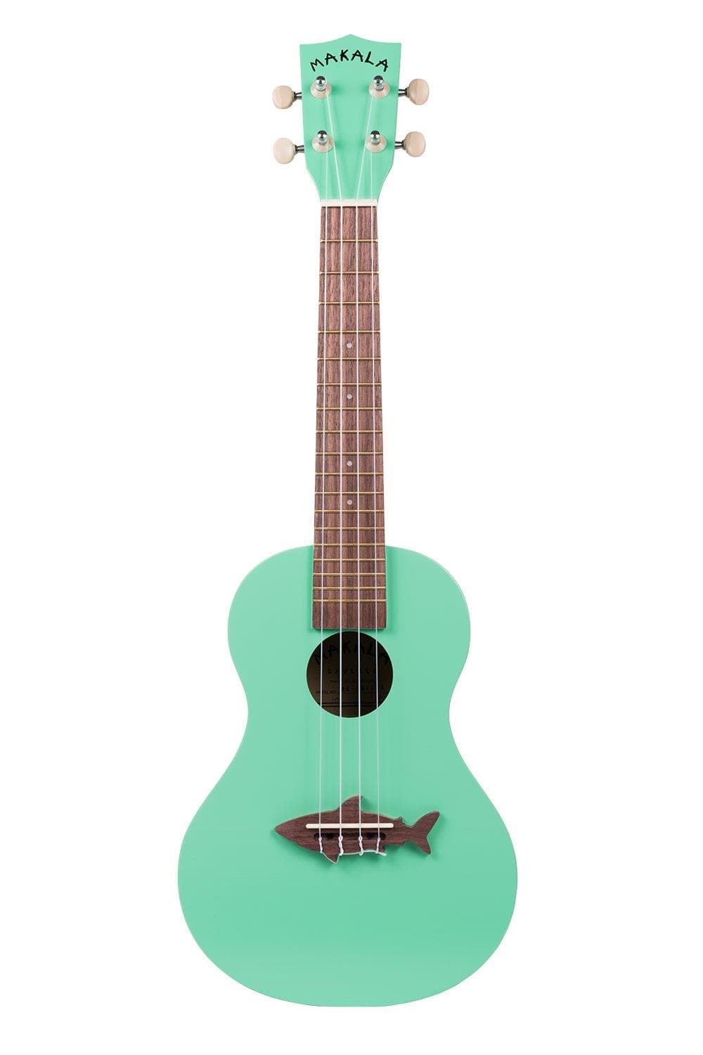Soprano Shark Ukulele Surf Green