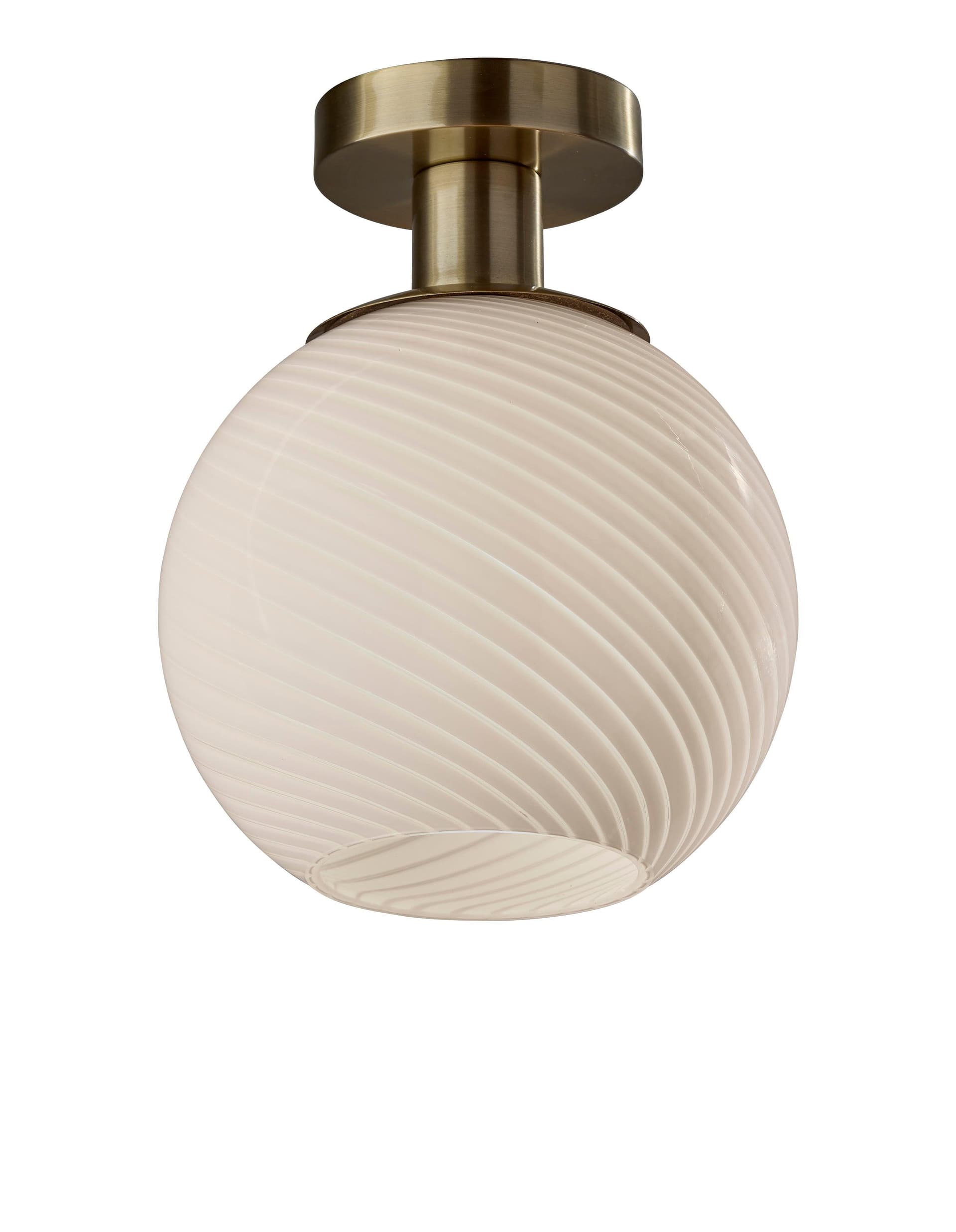 Swirl Flush Mount Size 11.5"