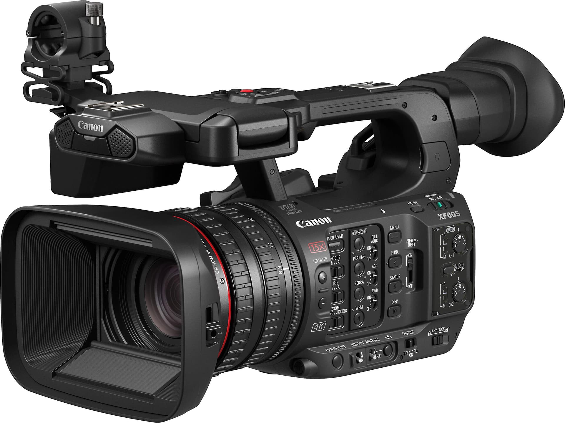 Canon XF605 Professional 4K UHD camcorder with Wi-Fi