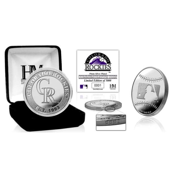 Colorado Rockies Silver Coin