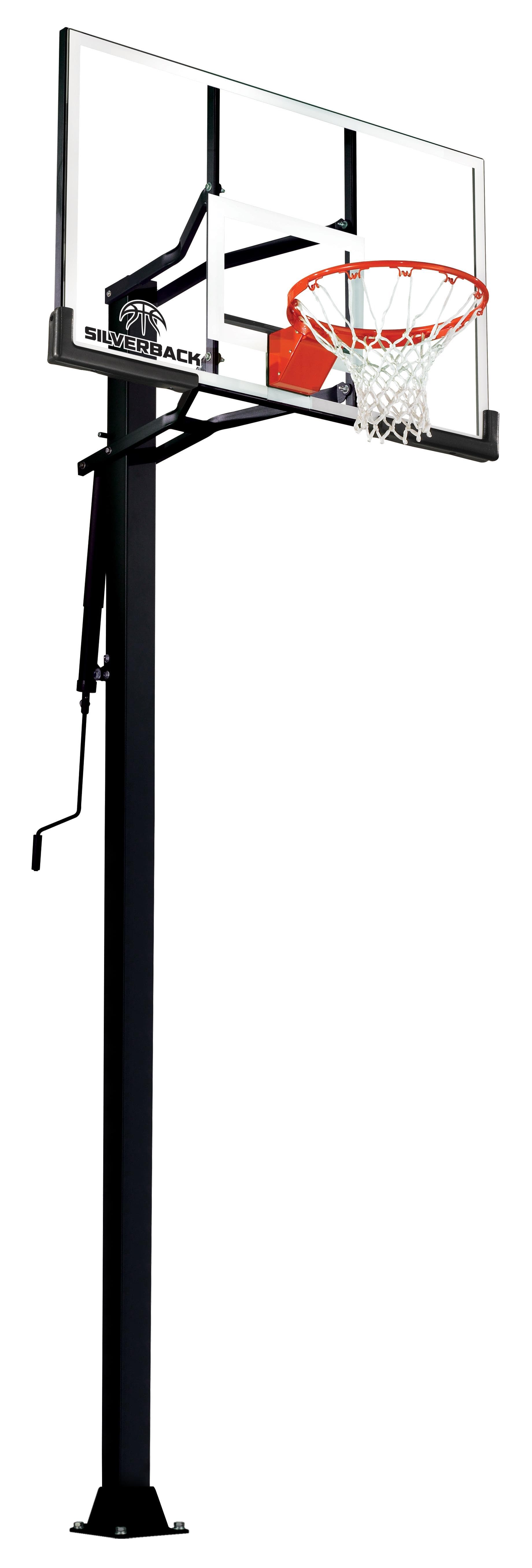 Silverback - 54-Inch In-Ground Basketball Hoop