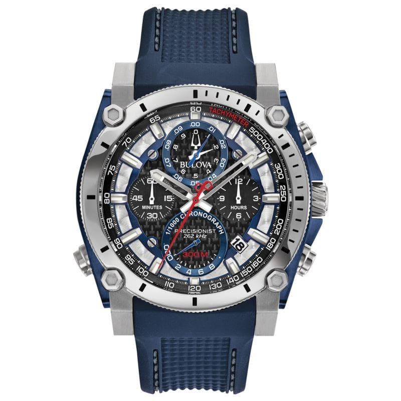 Men's Precisionist Blue Chronograph Dial Watch Blue