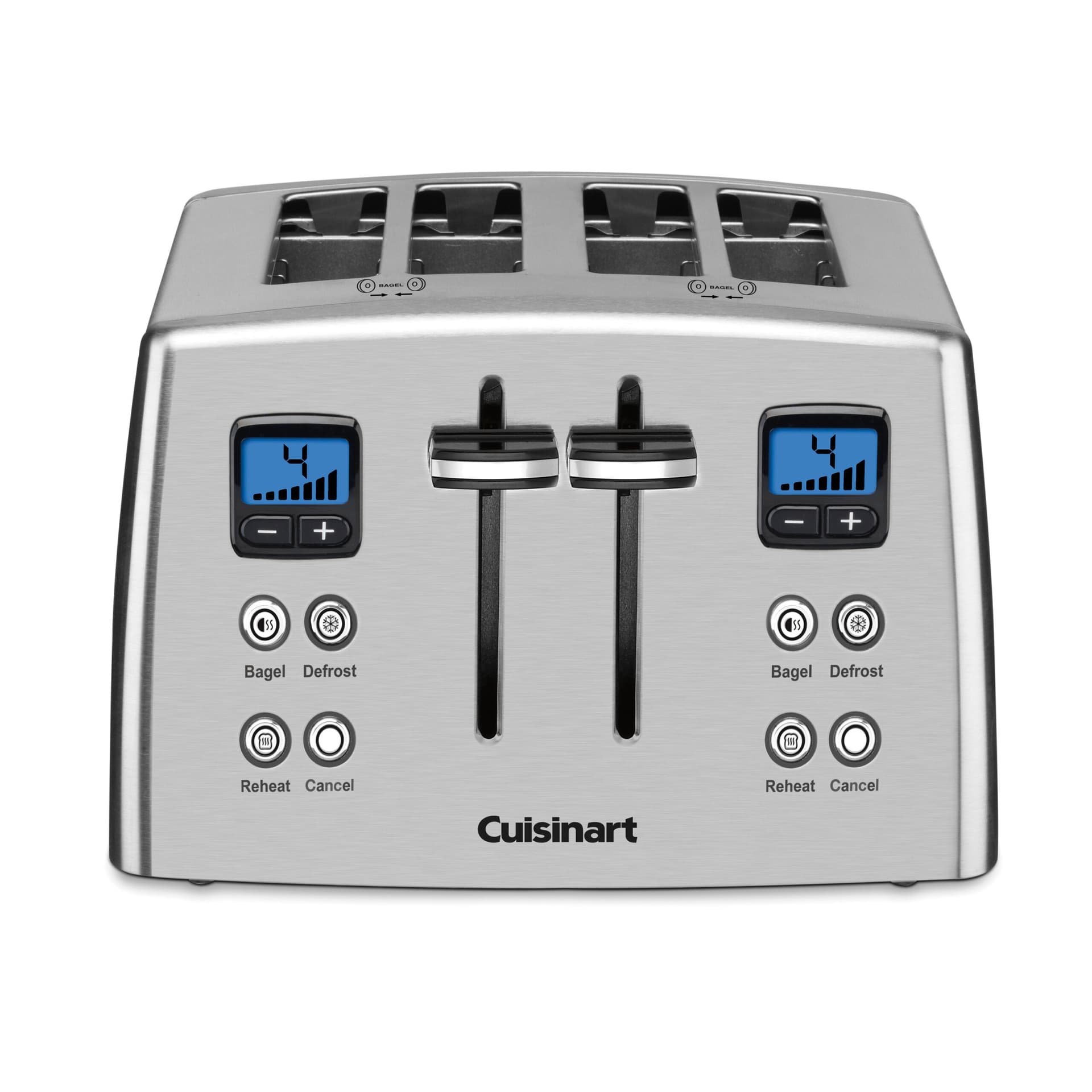 Countdown Metal 4 Slice Toaster