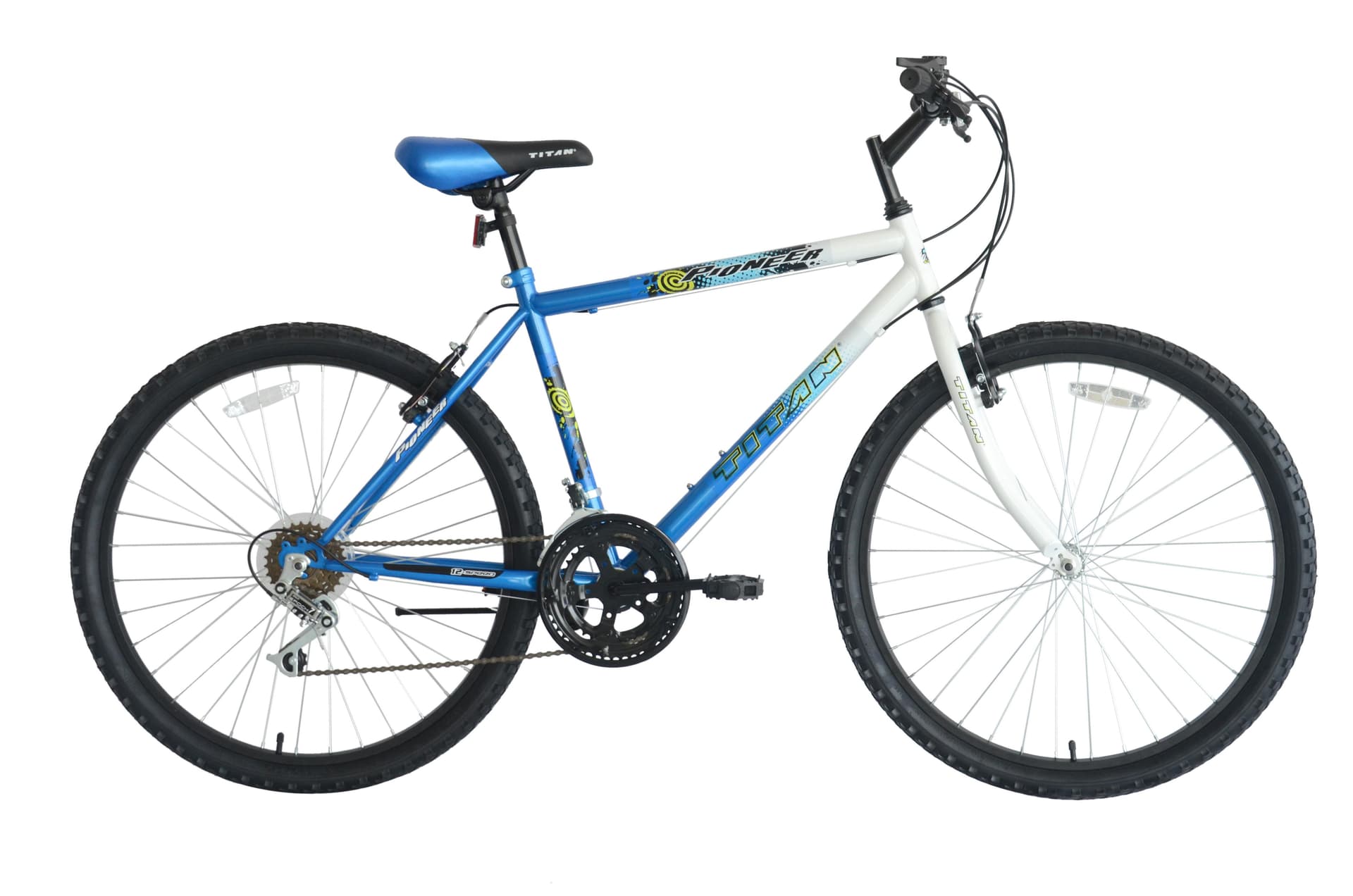 26" Men's Pioneer Mountain Bike, Yellow