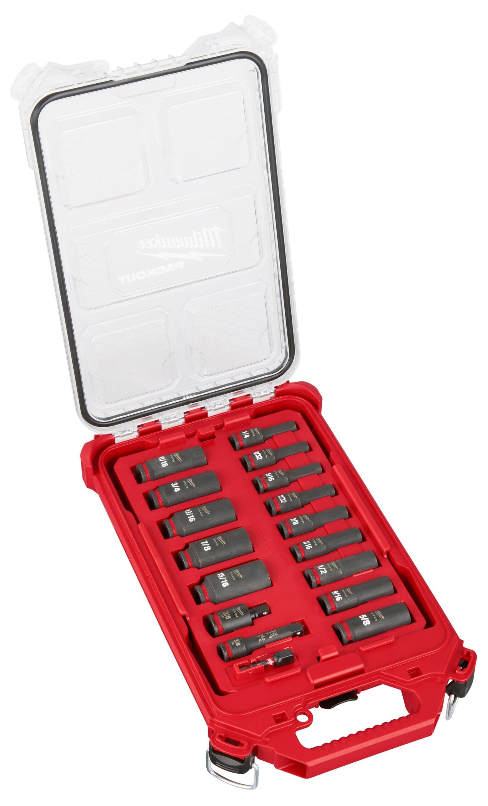 SHOCKWAVE Impact Duty Socket 3/8" Drive 17pc SAE PACKOUT Set