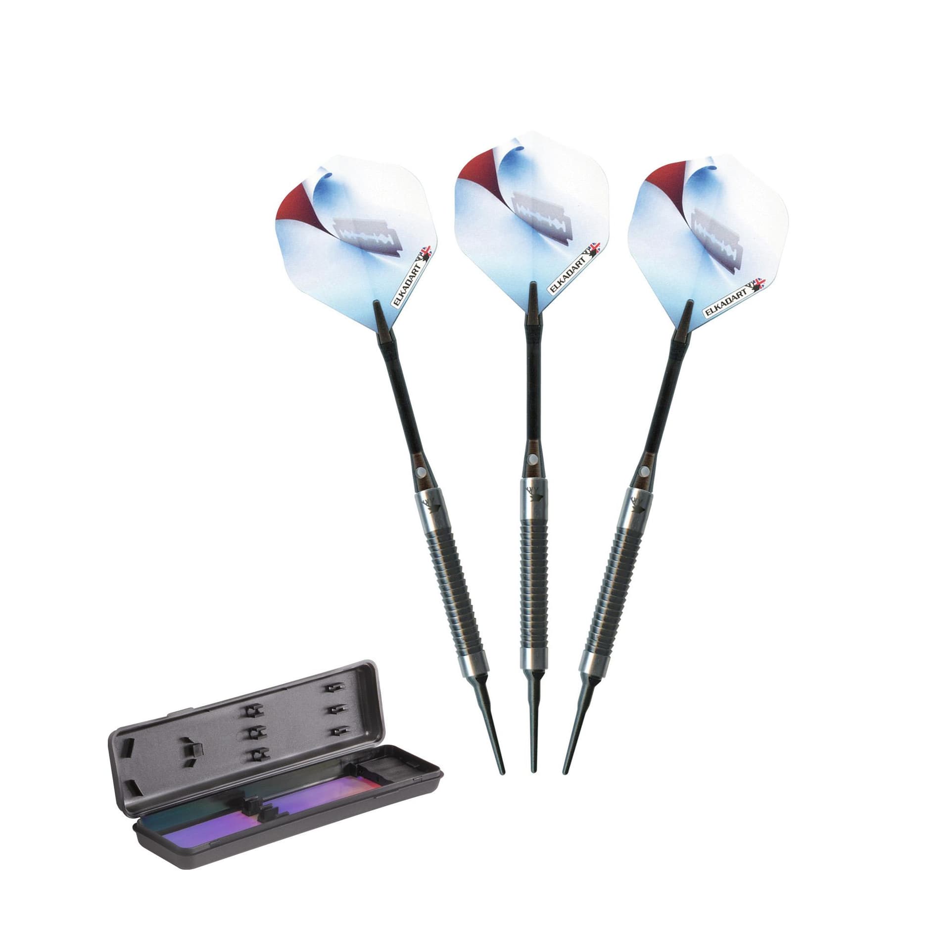 Elkadart Razor Tungsten Soft Tip Darts #1 Barrel Style 18 Grams