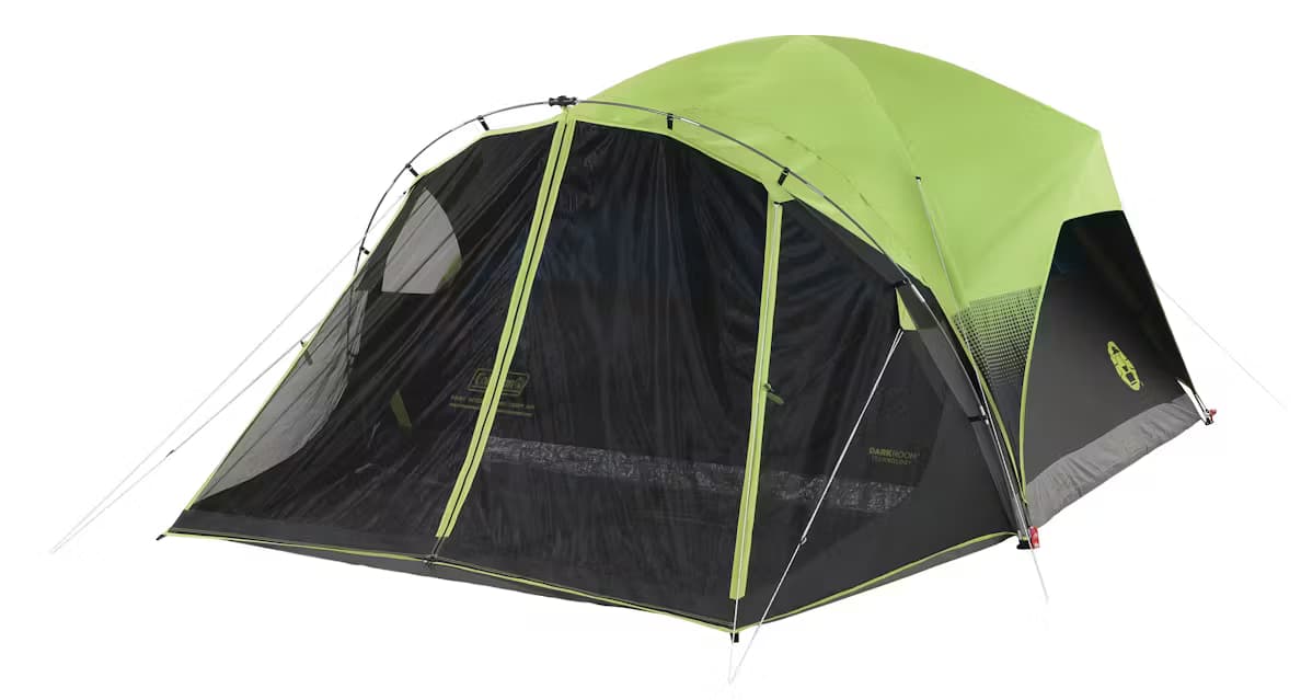 6-Person Carlsbad™ Dark Room™ Dome Camping Tent with Screen Room