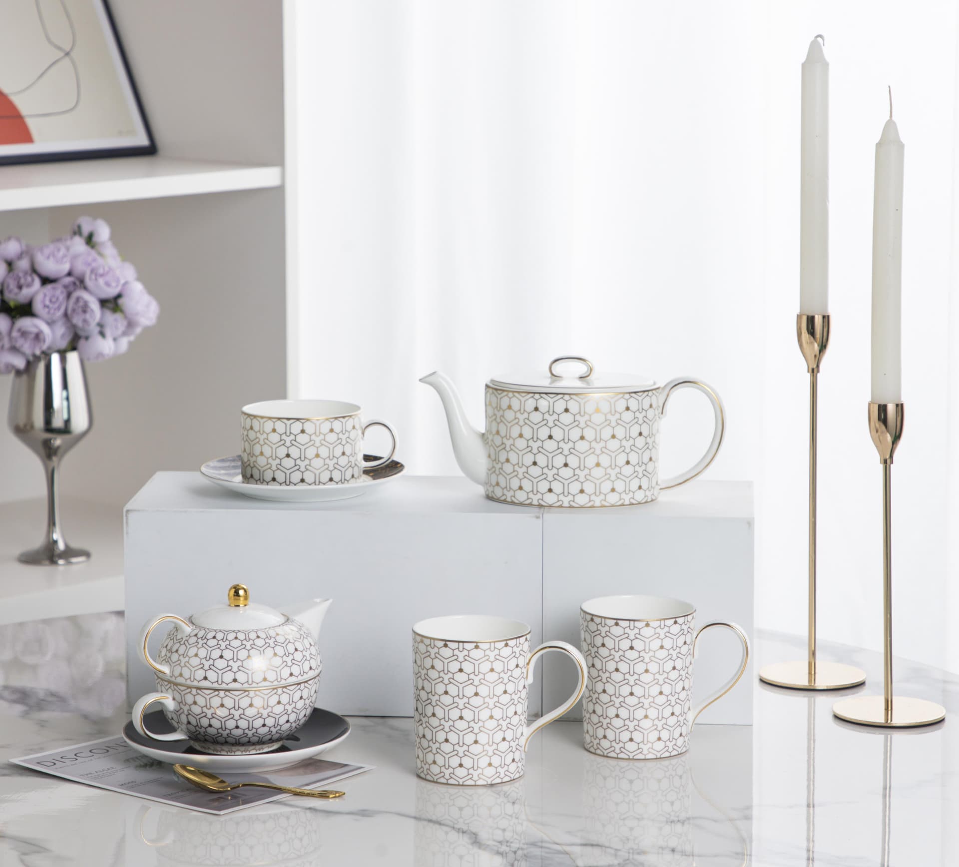 Jiallo - The Whispers of Elegance Tea Service Collection
