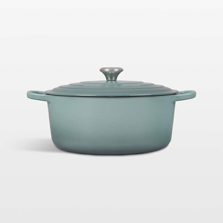 Le Creuset Signature Round 9.0Qt Dutch Oven - Sea Salt