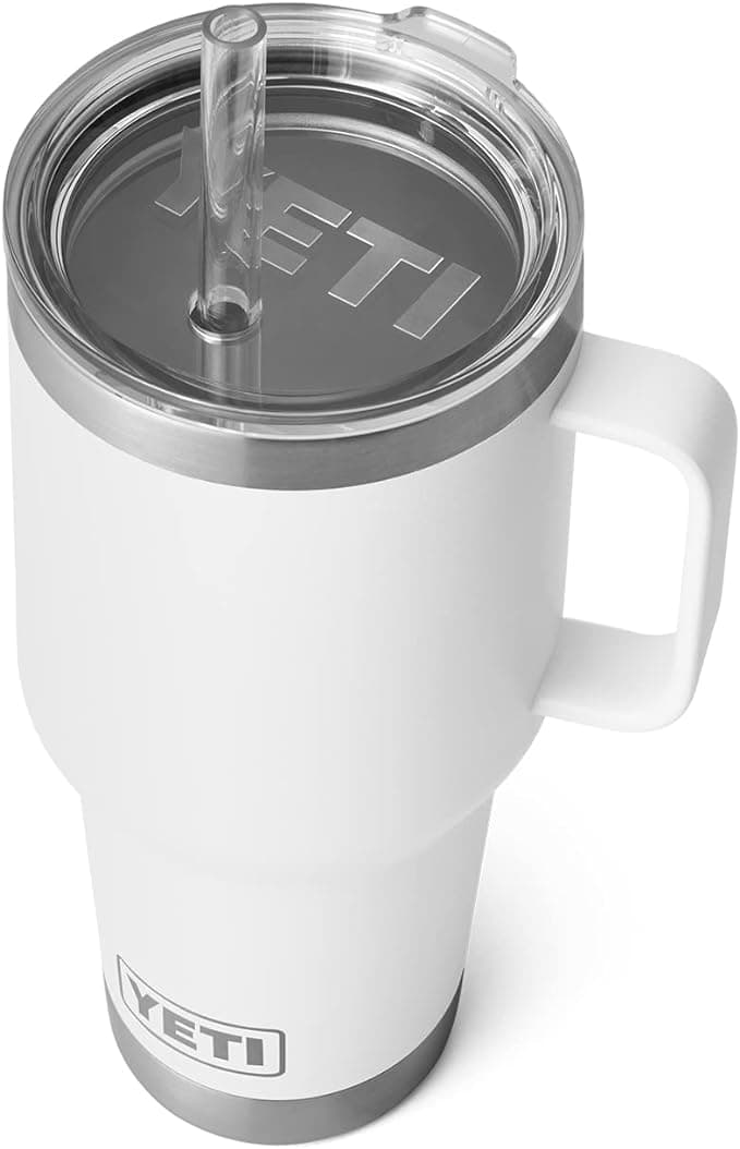 Yeti Rambler 35 oz Straw Mug - White