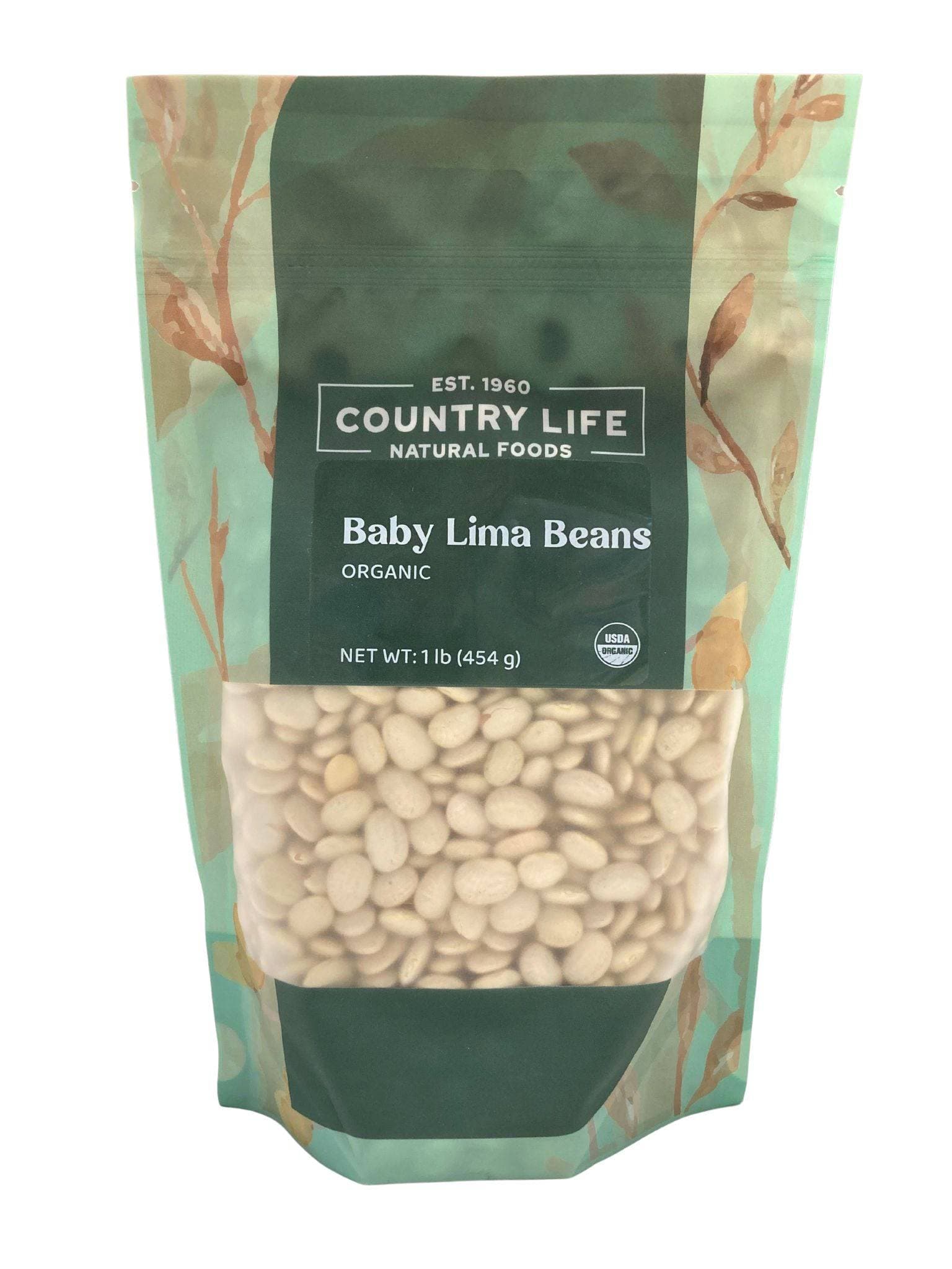 Baby Lima Beans, Organic - 1 lb