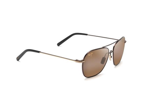Mano Polarized Sunglasses Dark Brown Frame HCL Bronze Lens
